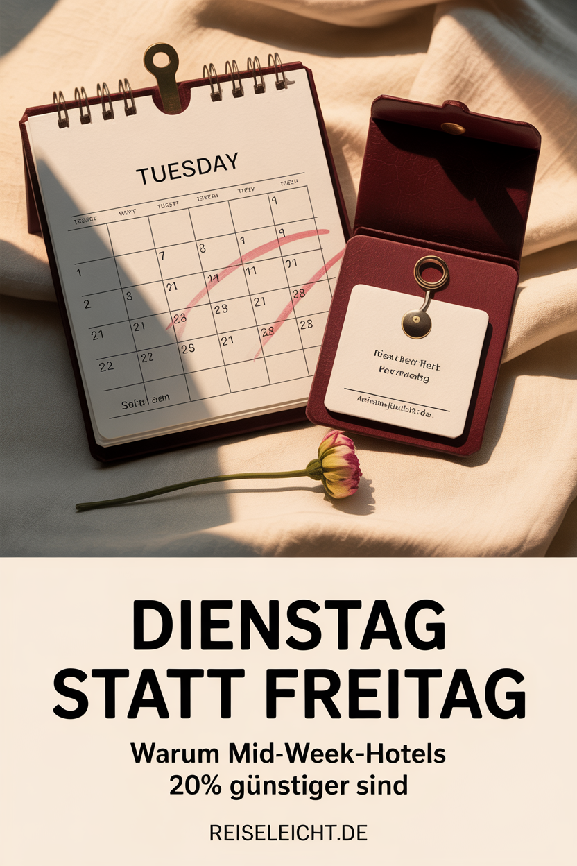 Dienstag statt Freitag - mid-week-trick